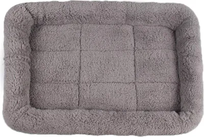 Produktbild von Katzen-Stampfmatte, Katzenbett, Hundebett, weiches Plüschbett, Wärmematte für kleine Babys, Grau, Größe S