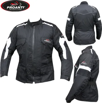 Produktbild von Motorradjacke Biker Jacke Touring Motorrad Textil Jacke von PROANTI