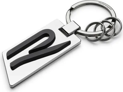 Produktbild von Original Volkswagen R-Line Schlüsselanhänger, Silber Anhänger VW R Kollektion