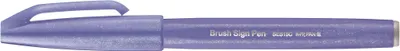 Image de Pentel Arts SES15C-V2X PentelArts Stylo fibre Brush Sign Pen SES15, bleu violet
