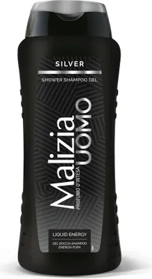 Immagine prodotto di Malizia Uomo Silver Gel Doccia e Shampoo 2in1 250 ml