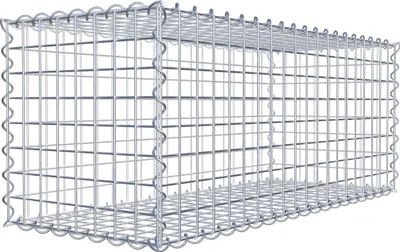 Obrázek produktu pro Gabion 100 cm x 40 cm x 40 cm (D x V x H), velikost ok 5 cm x 5 cm, spirála
