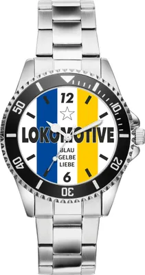 Produktbild von KIESENBERG Herrenuhr Armbanduhr Leipzig Geschenk Fan Artikel Zubehör Fanartikel Analog Quartz Uhr 20230013