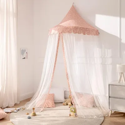 Produktbild von Vorhang für Kinderzimmer mit Blumenmuster
