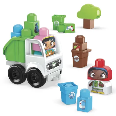 Image de Fisher-Price - Mega Bloks Green Town Sort And Recycle Squad