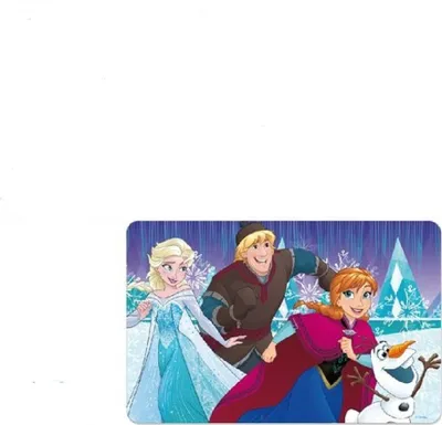 Produktbild von Disnye Frozen Eiskönigin ELSA Anna 3D Platzset Platzdeckchen Malunterlage
