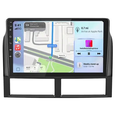 Obrázek produktu pro Hexinex Android 15 2 GB + 64 GB 4 jádra 9 palců pro Jeep Grand Cherokee WJ/WG (1999–2004) WIFI, GPS Navi Carplay BT SWC FM RDS DSP DAB+