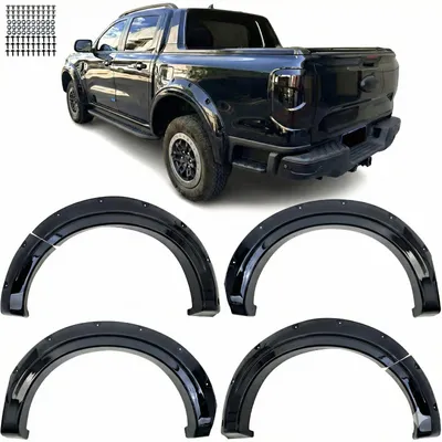 Productafbeelding van Wielkastverlenging, spatbordenverbreiding, wielkastafdekkingen voor Ford Ranger T9 vanaf 2023, 9 cm
