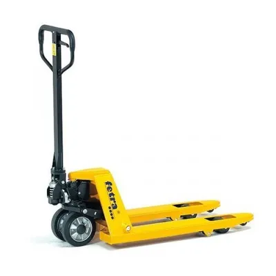 Immagine prodotto di Carrello elevatore 2500 kg - Ruote piroettanti in gomma piena - Rulli portaforche in poliuretano