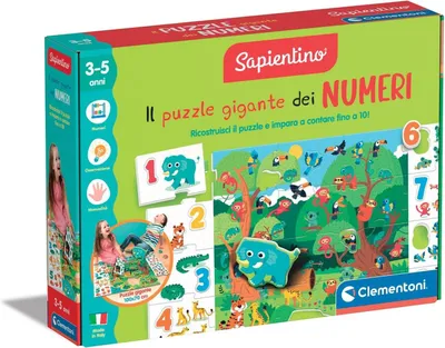 Produktbild von Clementoni Riesiges Zahlenpuzzle