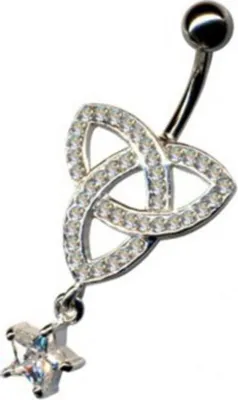 Produktbild von Bauchnabelpiercing: Bauchnabel Piercing Schmuck Tribal