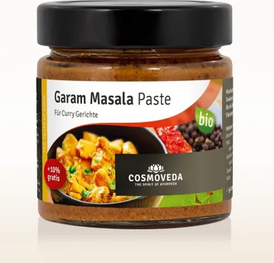 PASTA GARAM MASALA BEZGLUTENOWA BIO 175 g - COSMOVEDA