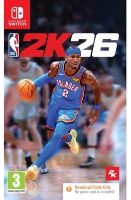 Produktbild von Take-Two Interactive NBA 2K26, Nintendo Switch, Nintendo Switch, Multiplayer-Modus, E (Jeder)