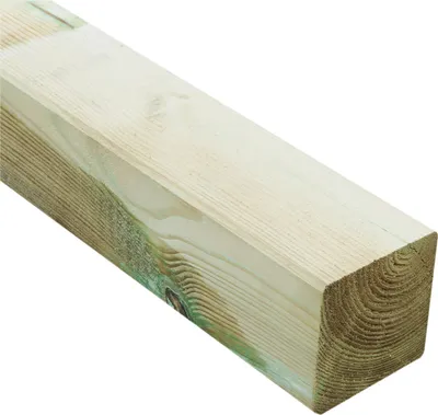 Produktbild von Kantholzpfosten 200 cm, 90 x 90 mm, kesseldruckimprägniert
