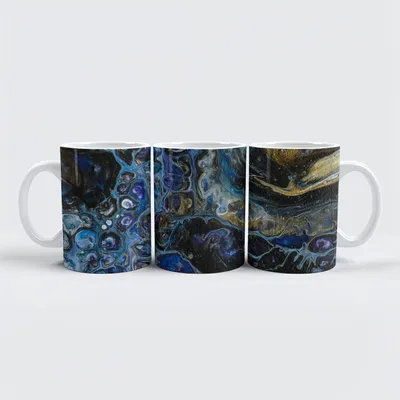 Produktbild von raxxa Premium-Tasse "Farbenrausch 2"
