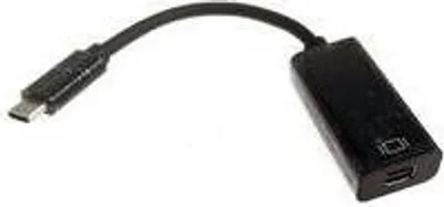 Obrázek produktu pro Microconnect USB3.1CMDPB, 0,2 m, USB typu C, Mini DisplayPort, Samec, Samice, Zlato