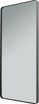 Produktbild von Wandspiegel Spiegel mit Rahmen aus Aluminium für Badezimmer, Schlafzimmer, Wohnzimmer, rechteckig, 152x76cm, Schwarz