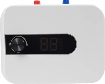 Obrázek produktu pro Elektrický ohřívač vody, Okamžitě teplá voda, Kompaktní provedení, BÍLÝ