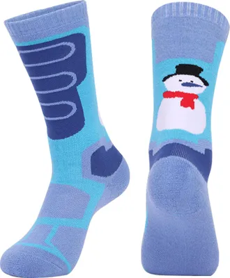 Obrázek produktu pro Dětské lyžařské ponožky – Teplé termo ponožky pro chlapce a dívky; na lyžování, snowboarding a outdoorové aktivity; Zimní sportovní ponožky