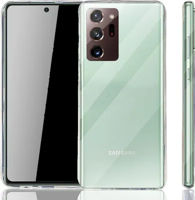 Zdjęcie produktu dla Etui na telefon komórkowy Samsung Galaxy Note 20 Ultra Silicone Transparent