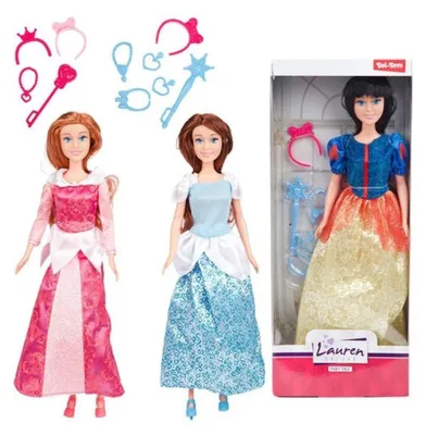 Produktbild von Toi-Toys Teenagerpuppe Märchenprinzessin Lauren Spielzeugpuppe