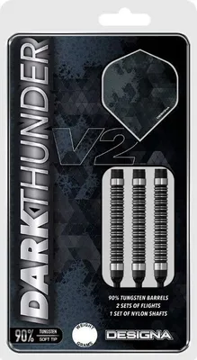Obrázek produktu pro Šipky Dark Thunder V2 - Black - 20g