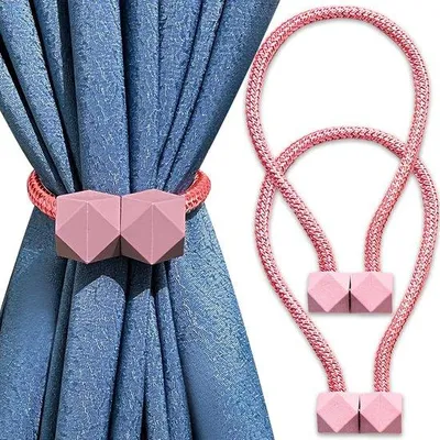Produktbild von Magnetische Stropdassen für Raumbekleidung, 2 Teile, Rosa
