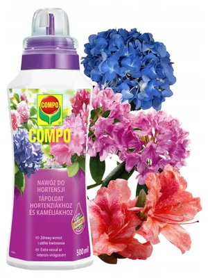 Produktbild von Hortensien-Dünger 0,5 l - Hochwertig - Nährstoffreich - Für Garten und Balkon - Dünger für Hortensien - Rhododendron
