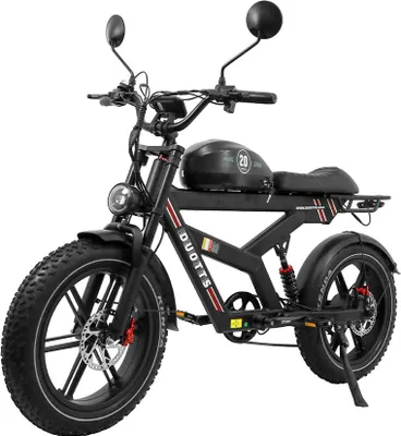 Immagine prodotto di DUOTTS F20 Bicicletta Elettrica - Batteria 52V 27AH con Freni a Disco Idraulici - Nero