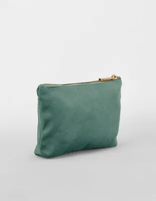 Image de BagBase BG714 | Sac à accessoires en velours - Couleur : Jade - Taille : S (21 x 15 cm)