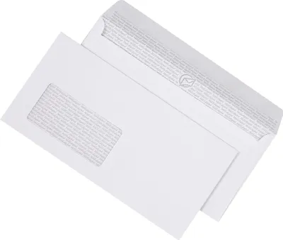 Produktbild von MAILmedia Briefumschlag 30005339 DL hk mF ws 500St