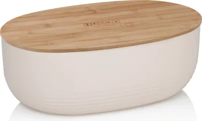 Image de KELA Plateau à pain NAMUR plastique / bois beige KL-12061