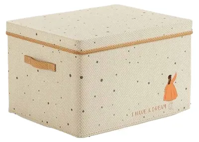 Obrázek produktu pro Skládací úložné boxy s víkem, sada 3 kusů