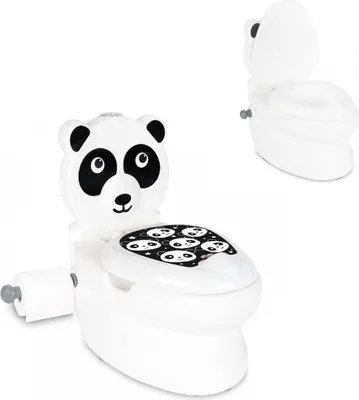Produktbild von Pilsan Panda Educational Plaspot Wit Black