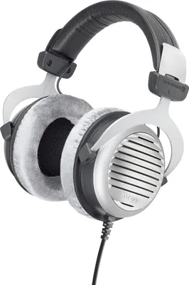Zdjęcie produktu dla Beyerdynamic DT 990 Edition, Przewodowa, 5 - 35000 Hz, Muzyka, 290 g, Słuchawki, Czarny, Srebrny