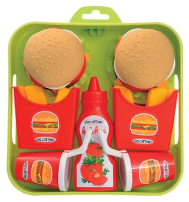 Produktbild von Ecoiffier Hamburger Set mit Tablett