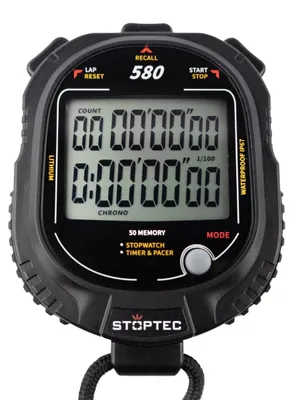 Produktbild von Stoptec Stoppuhr 580 (50 Memory)