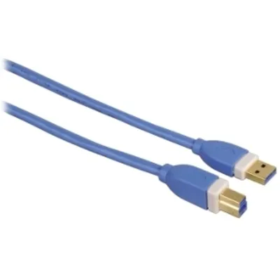 Produktbild von Hama USB 3.0, A plug - B plug, 5.00 m, USB A, USB B, 3m