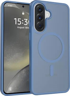 Produktbild von Samsung Galaxy A57 Hülle - Coverup Mattes Transparentes Back Cover - MagSafe Compatible - Blau