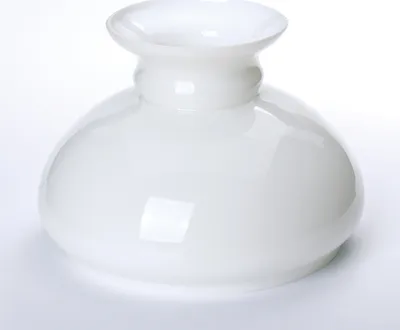 Immagine prodotto di Paralume Vesta per lampade Ø 205 mm, altezza 150 mm, paralume in vetro per lampade a paraffina, lanterne, luci, vetro opalino, bianco