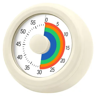 Image de Minuteur Pomodoro de 60 minutes, minuteur visuel avec fonctionnement silencieux