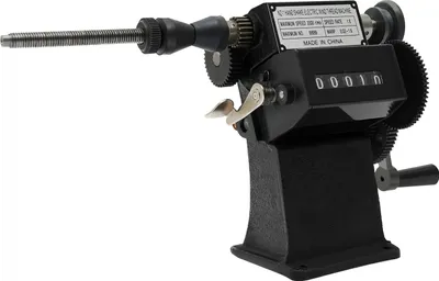 Produktbild von Manuelle Spulenwickelmaschine, langlebige Stahlkonstruktion, präziser Zählmechanismus, schwarz