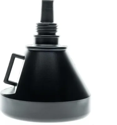 Immagine prodotto di Imbuto per auto con tubo flessibile staccabile e setaccio, nero, universale, resistente, facile da riporre