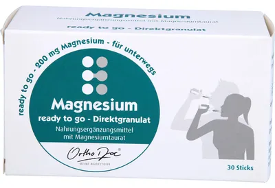 Immagine prodotto di OrthoDoc Magnesio granulato diretto, 30 bastoncini