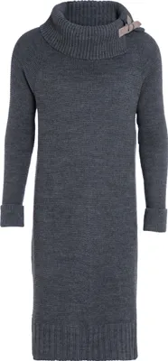 Produktbild von Knit Factory Jamie Strickkleid - Anthrazit - 40/42