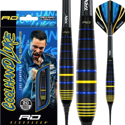 Produktbild von Red Dragon Luke Humphries World Champion Brass Softdarts