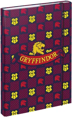 Image de BAAGL Chemises pour cahiers d'école A4 Harry Potter Gryffondor