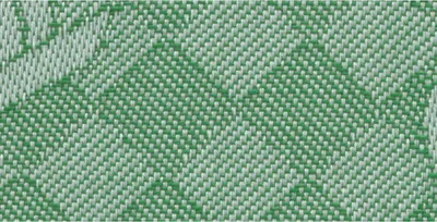 Productafbeelding van Keukenhanddoek 757150 "Kanne", jacquarddessin met geborduurde rand, geschikt voor kruissteek, 50x70 cm, groen