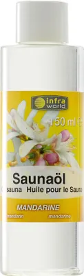 Produktbild von Infraworld Saunaöl Mandarine Saunaaufguss Saunaduft 150 ml S2263-5