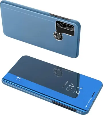 Obrázok produktu pre Puzdro Clear View pre Huawei Y6P/Honor 9A - Modrá KP8934